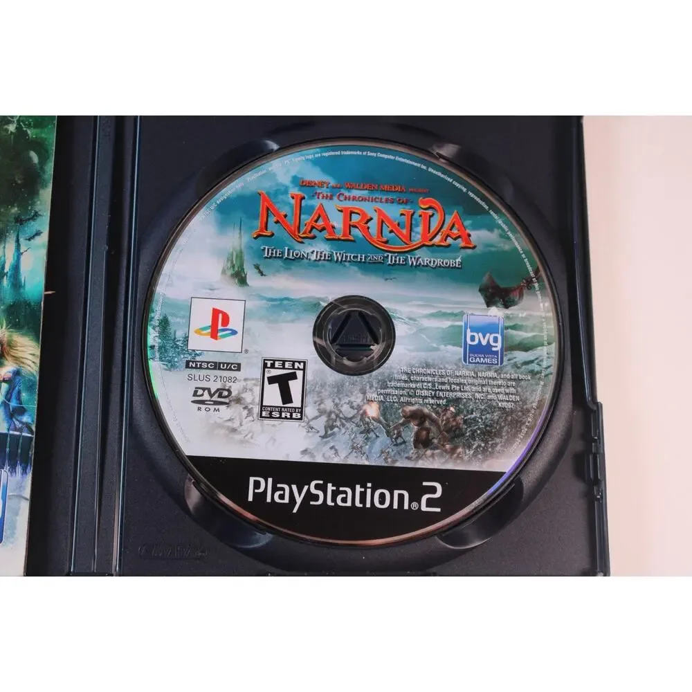 2 gams: Chronicles of Narnia: Prince Caspian + Lion/Witch/Wardrobe (Sony PS2)